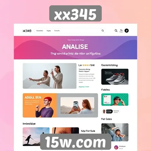 Análise do design e usabilidade do site xx345